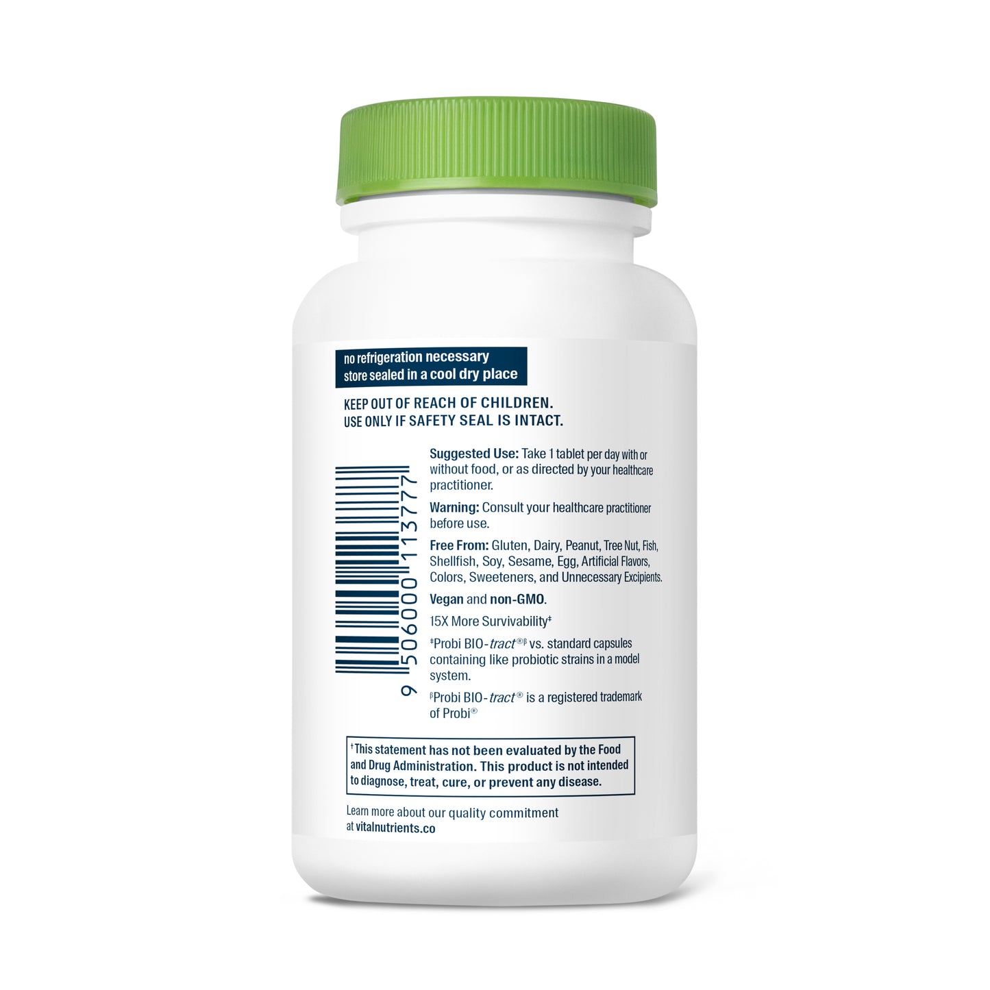 Bifidobacterium Probiotic suggested use.