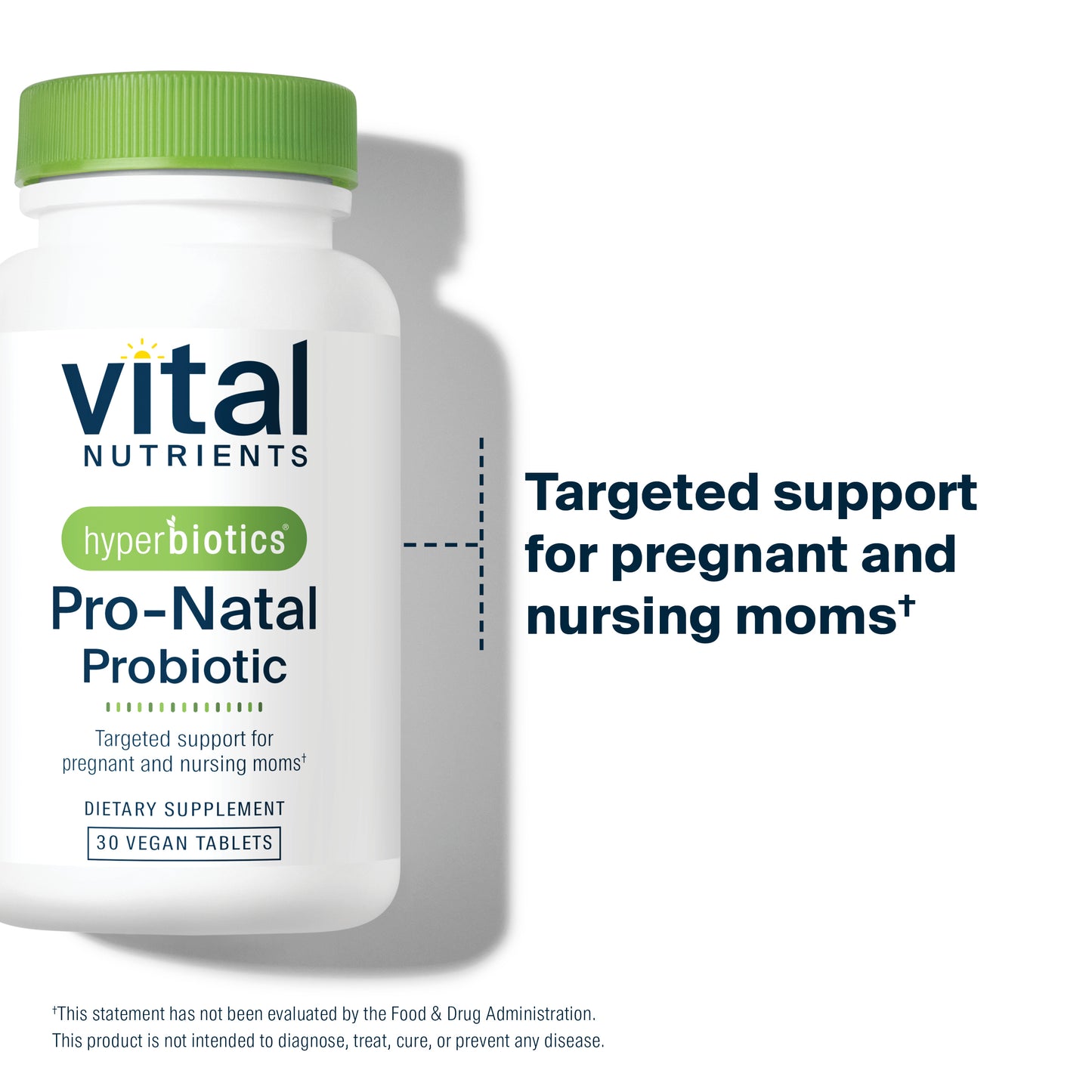 Hyperbiotics Pro-Natal Probiotic targeted support for pregnant and nursing moms.*